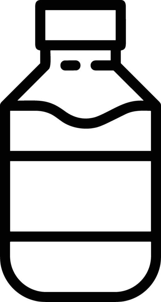 Bottle drink icon symbol image. Illustration of the drink water bottle glass design image vector