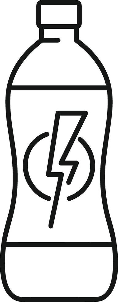 Bottle drink icon symbol image. Illustration of the drink water bottle glass design image vector