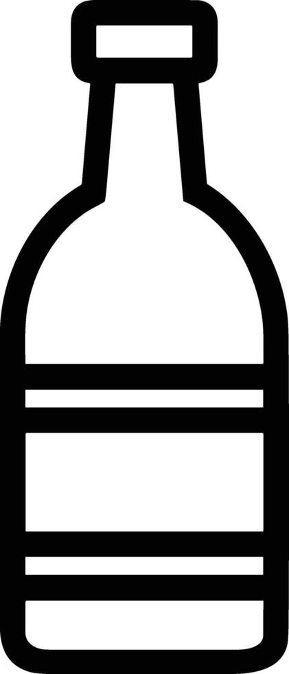 Bottle drink icon symbol image. Illustration of the drink water bottle glass design image vector