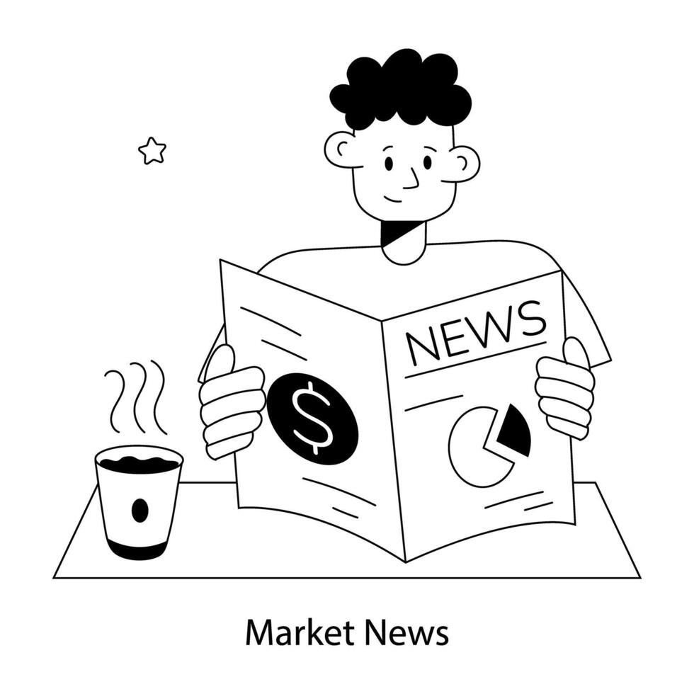 Trendy Product Marketing vector
