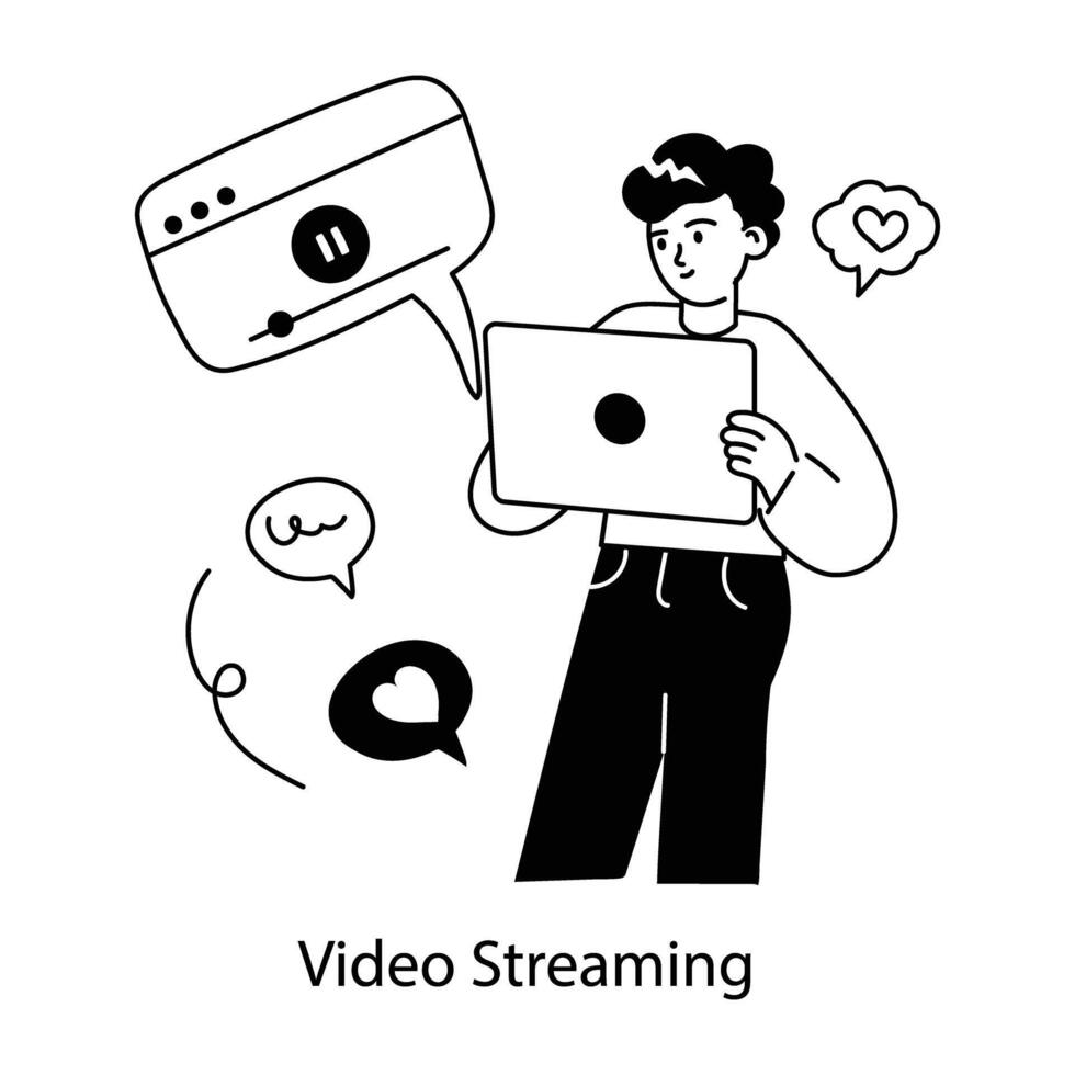 Trendy Online Streaming 45884299 Vector Art at Vecteezy(04)
