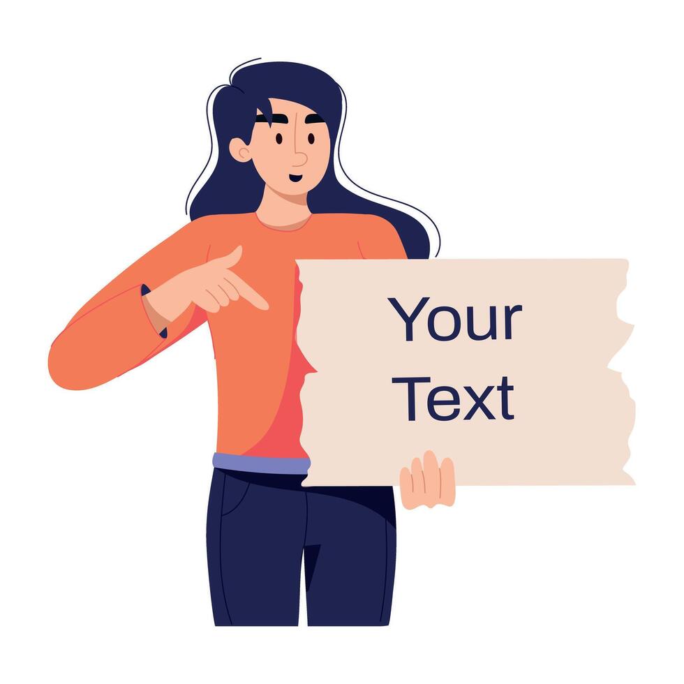 Trendy Advertising Banner vector