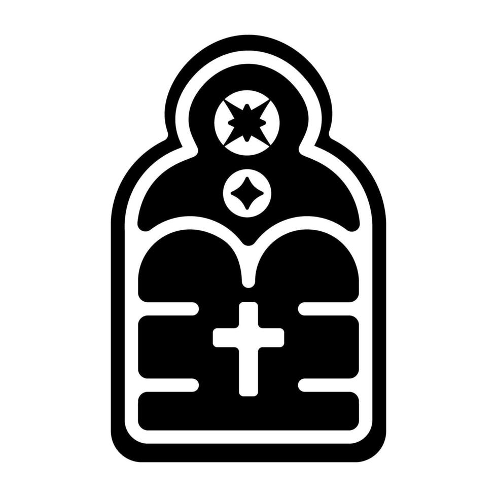 Trendy Cathedral Window vector