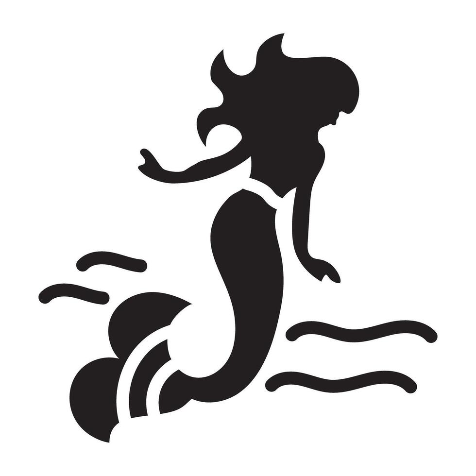 Trendy Ocean Nymph vector
