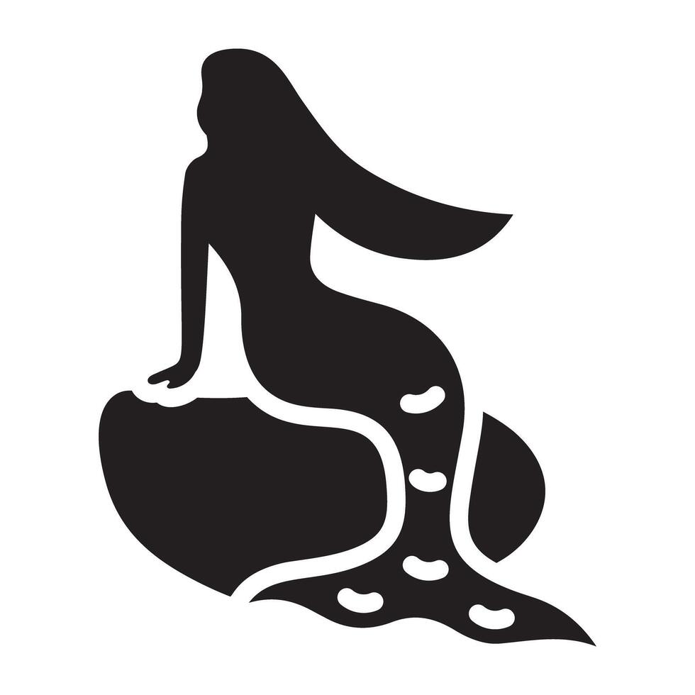 Trendy Mermaid Concepts vector