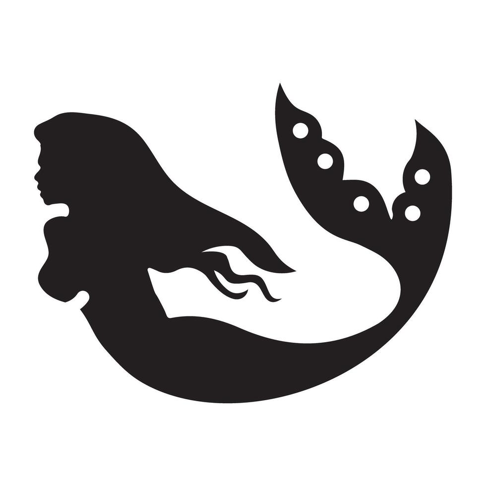 Trendy Mermaid Character vector