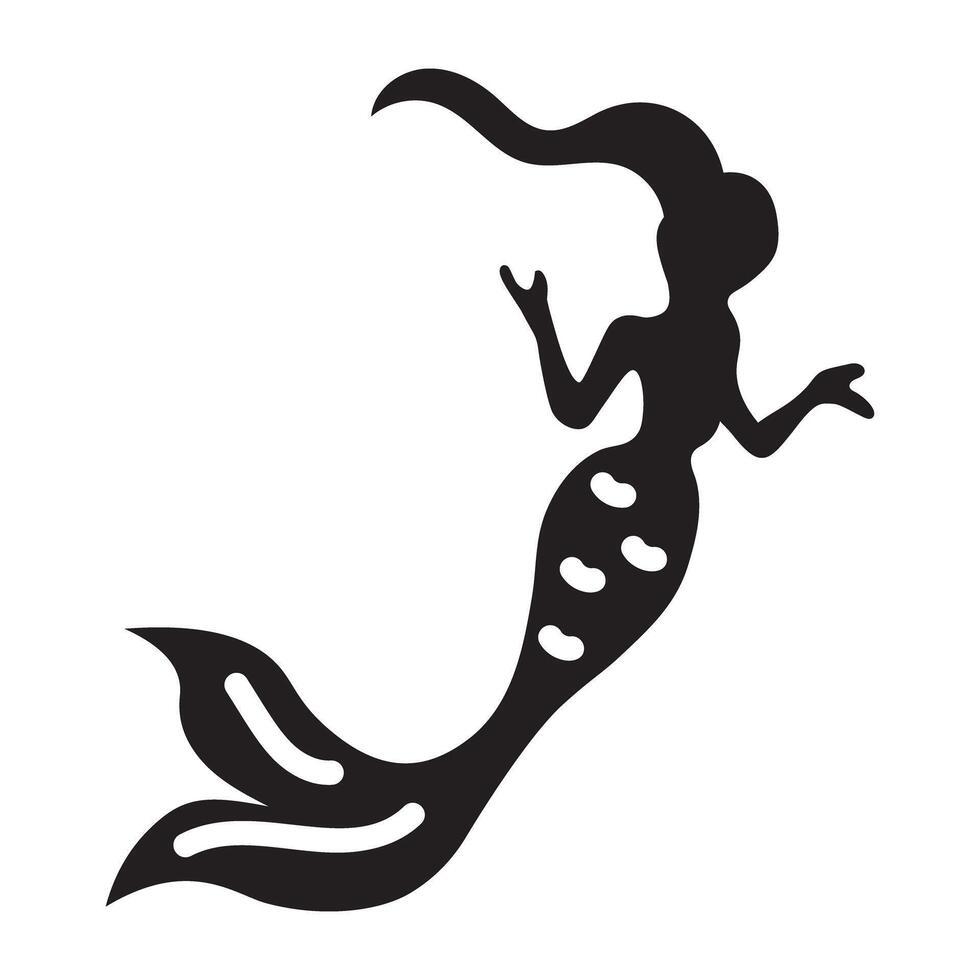 Trendy Ocean Nymph vector