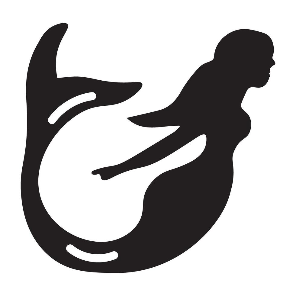 Trendy Mermaid Costume vector