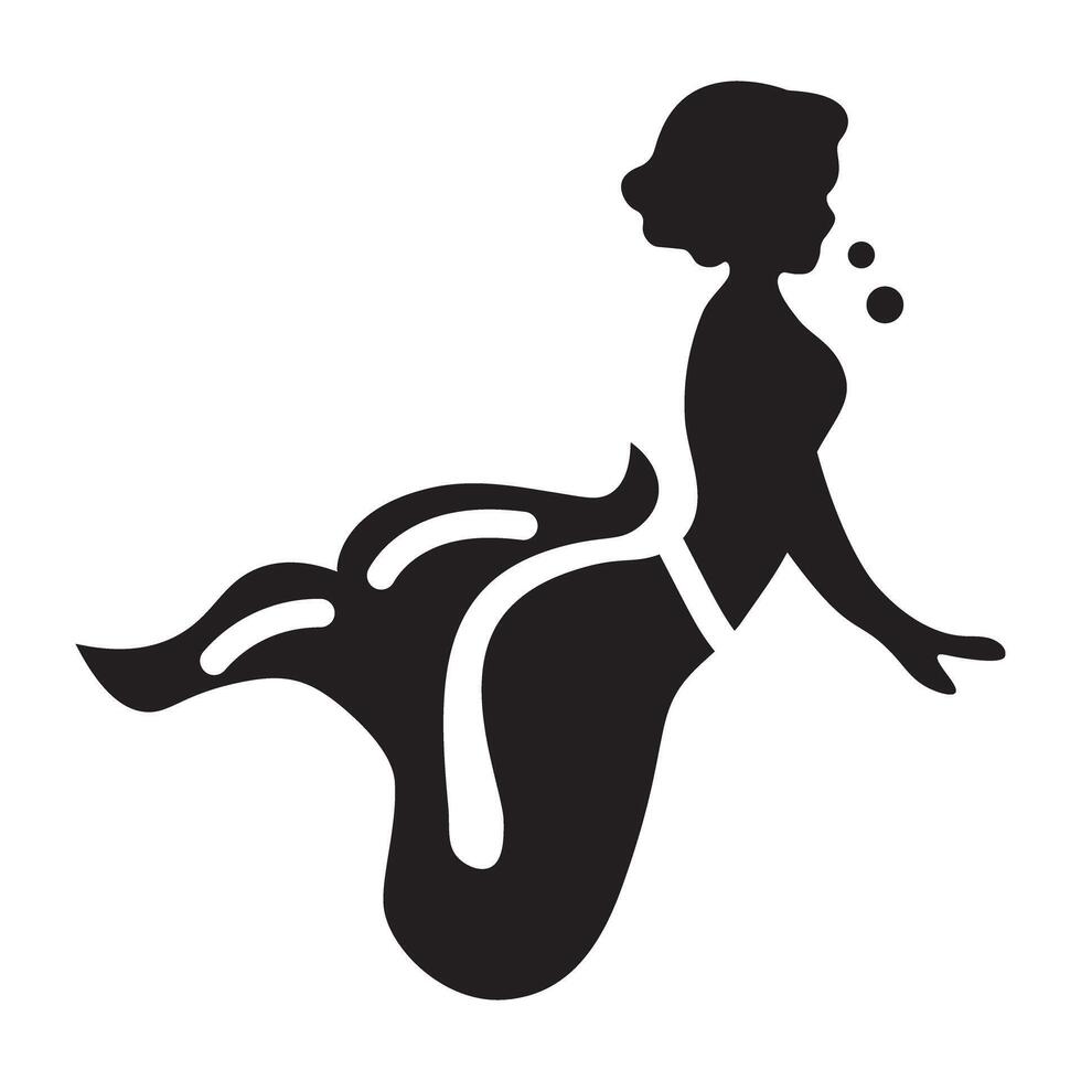 Trendy Water Nymph vector
