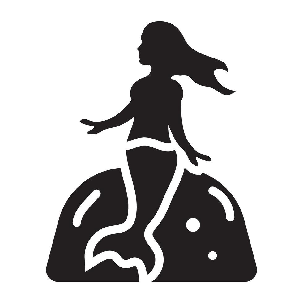 Trendy Sea Nymph vector