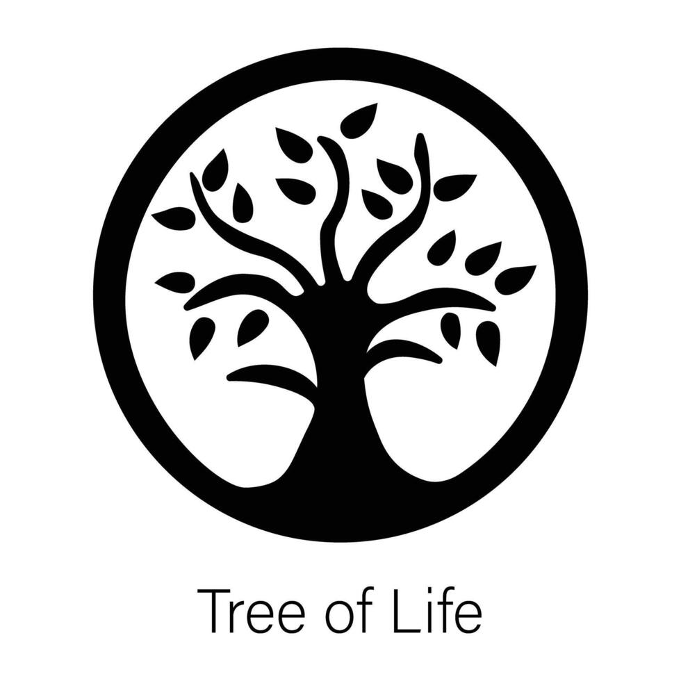 Trendy Tree of Life vector