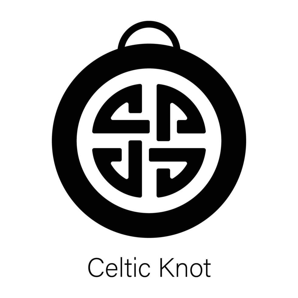Trendy Celtic Knot vector