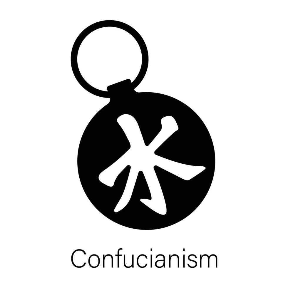 Trendy Confucianism Concepts vector