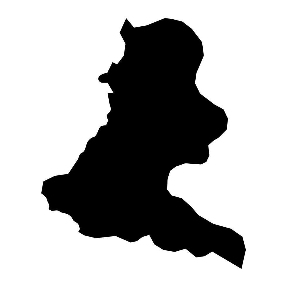 Chimbu Province map, administrative division of Papua New Guinea. illustration. vector