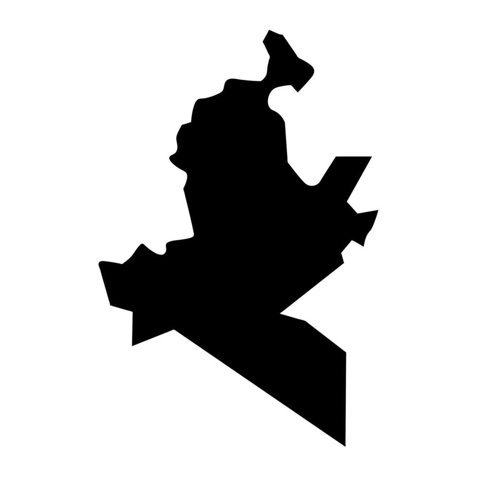 Western Highlands Province map, administrative division of Papua New Guinea. illustration. vector