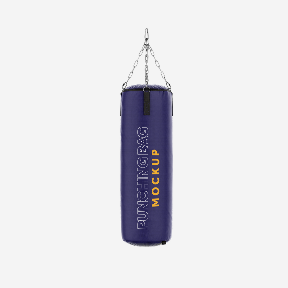 Punching Bag Mockup Template psd