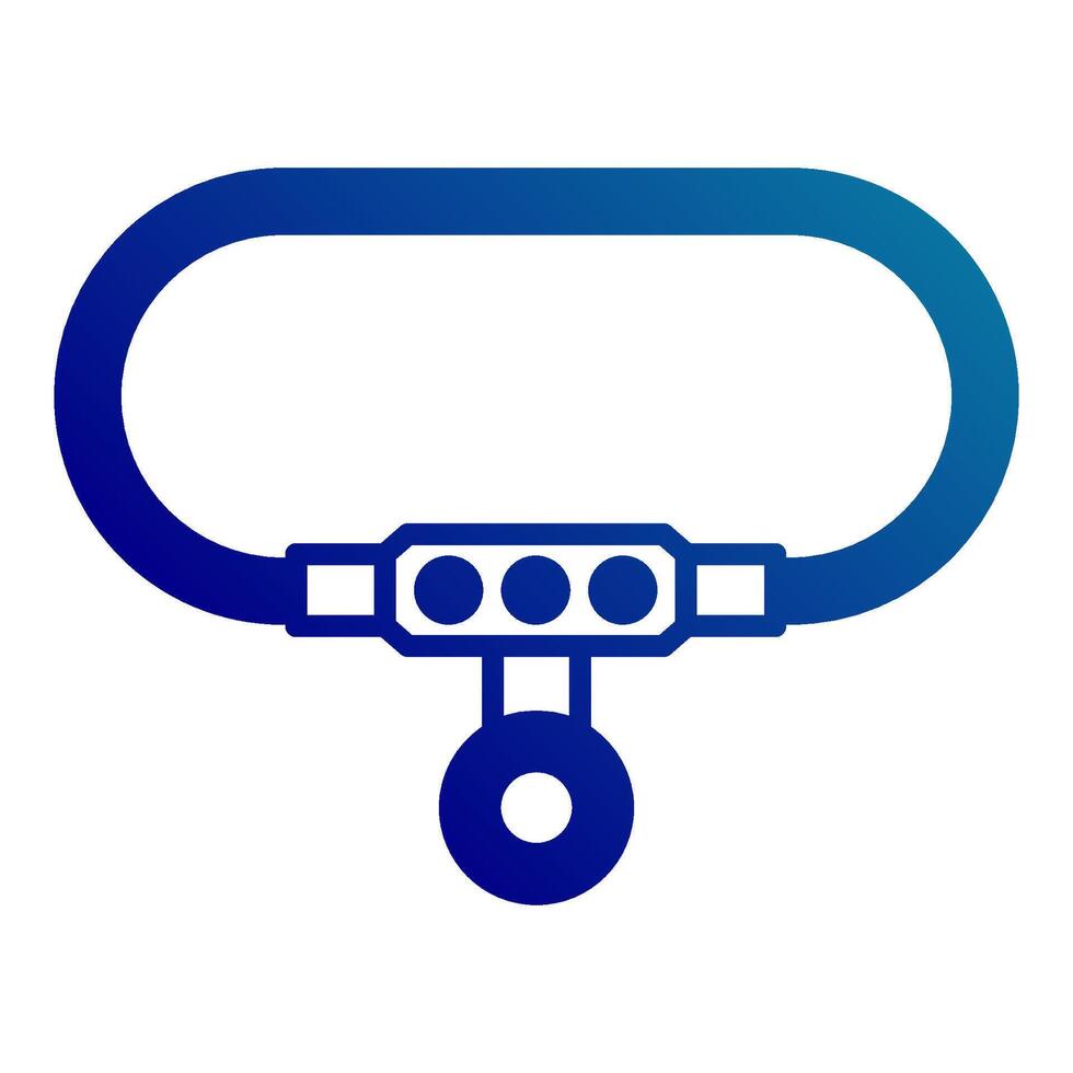 luxury padlock icon vector