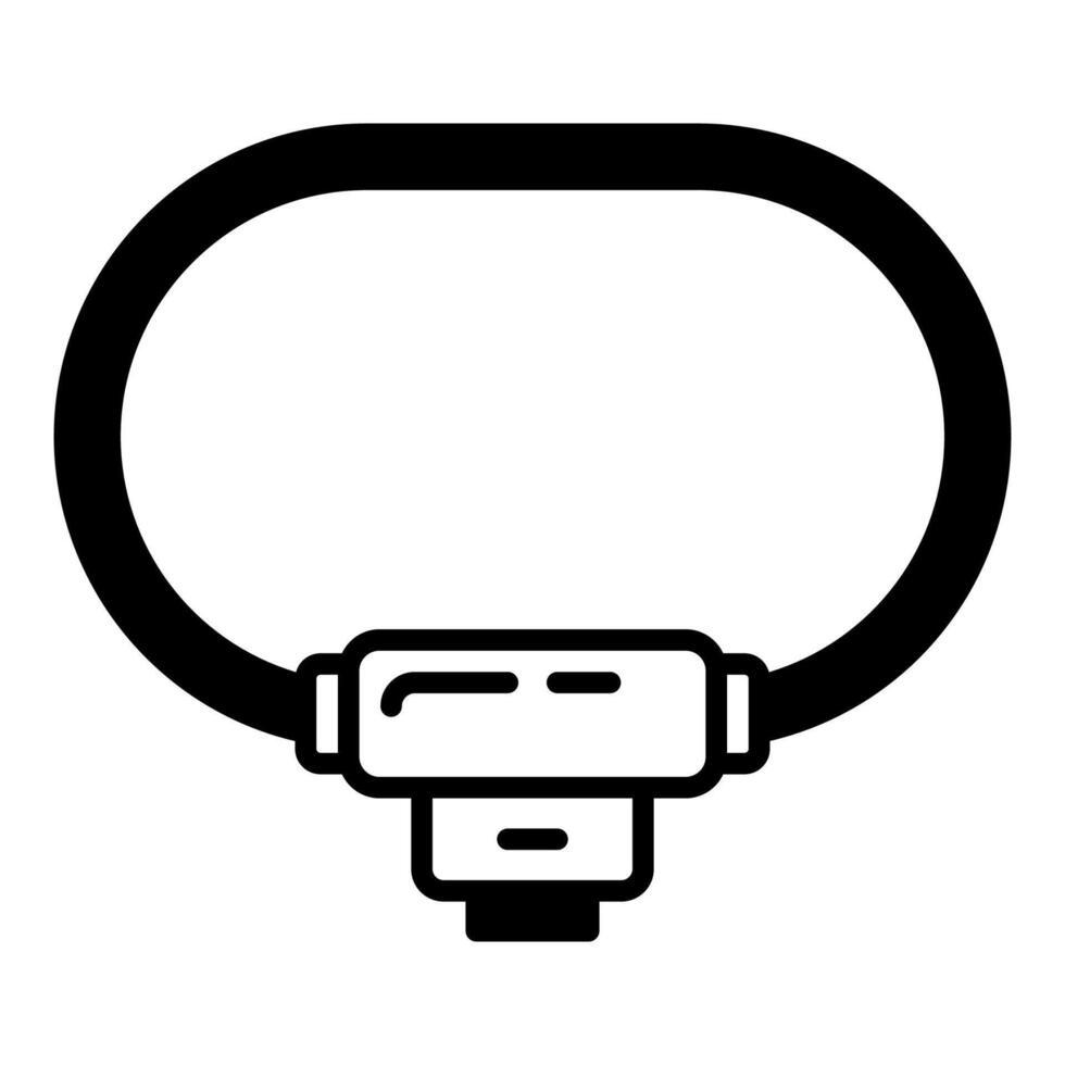 luxury padlock icon vector