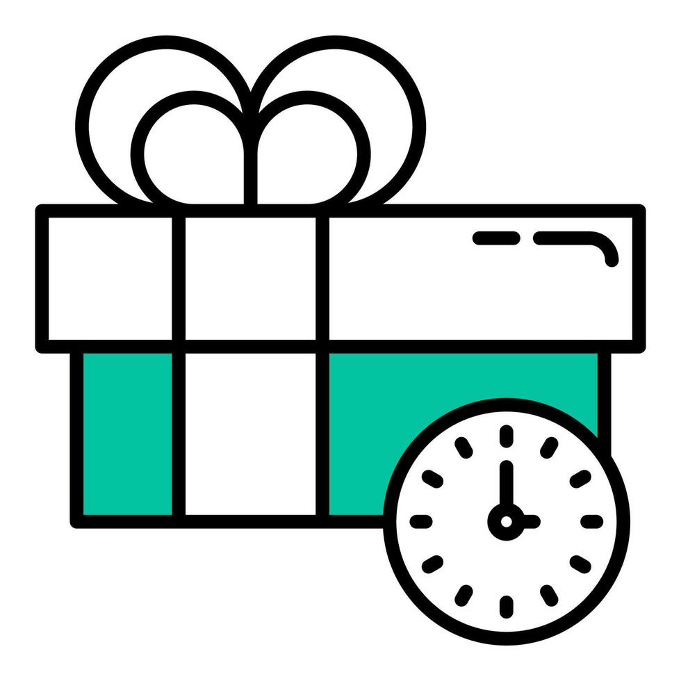 pending delivery icon, various gift boxes vector