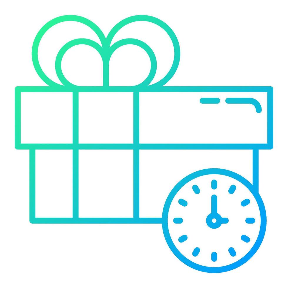 pending delivery icon, various gift boxes vector