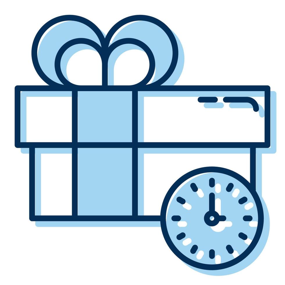 pending delivery icon, various gift boxes vector