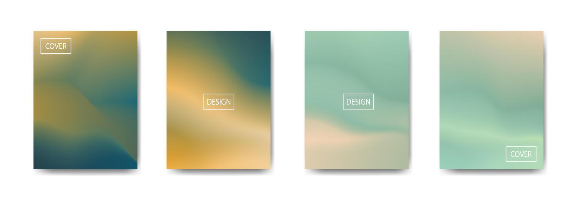 set of abstract background with beautiful gradation color, colorful background for poster flyer banner backdrop.vertical banner.cool fluid background illustration vector
