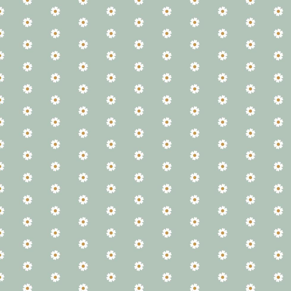 Beautiful seamless vintage floral pattern with flower. Transparent texture. Trend print for textiles and wallpaper on isolated background. vector
