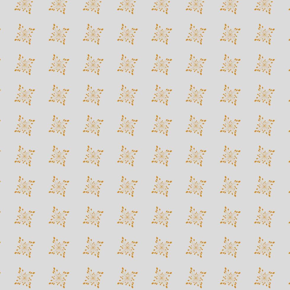 Beautiful seamless vintage floral pattern with flower. Transparent texture. Trend print for textiles and wallpaper on isolated background. vector