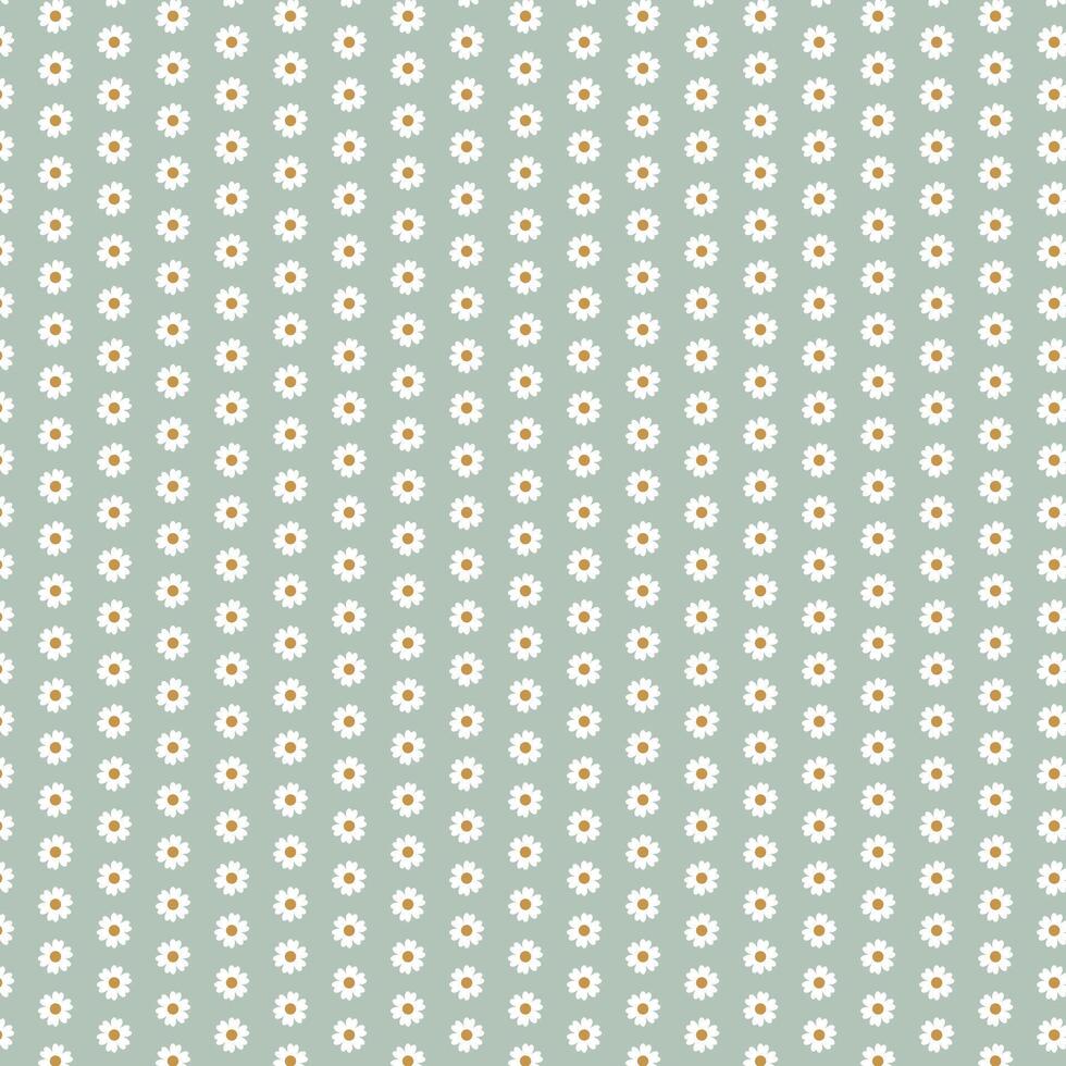 Beautiful seamless vintage floral pattern with flower. Transparent texture. Trend print for textiles and wallpaper on isolated background. vector