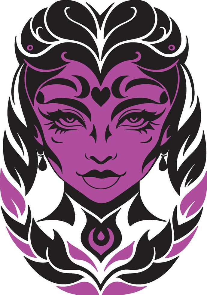 Queen Design Art vector