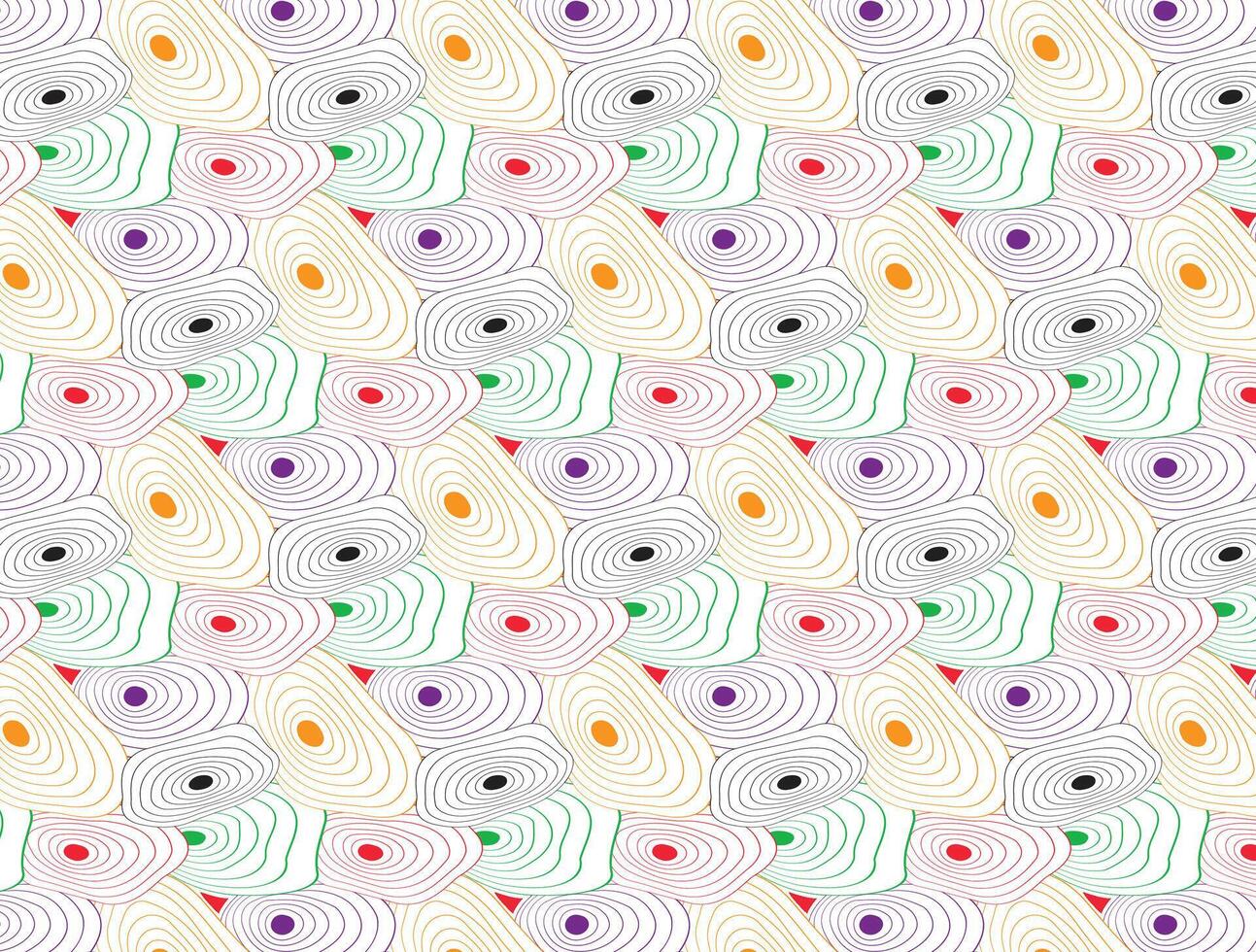 Abstract Pattern Design With Beautiful Color Combination vector