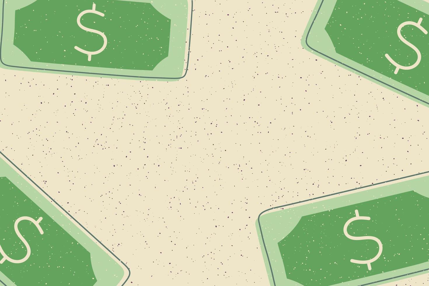 Dollar sign, two money dollar icon, dollar bill symbol vector
