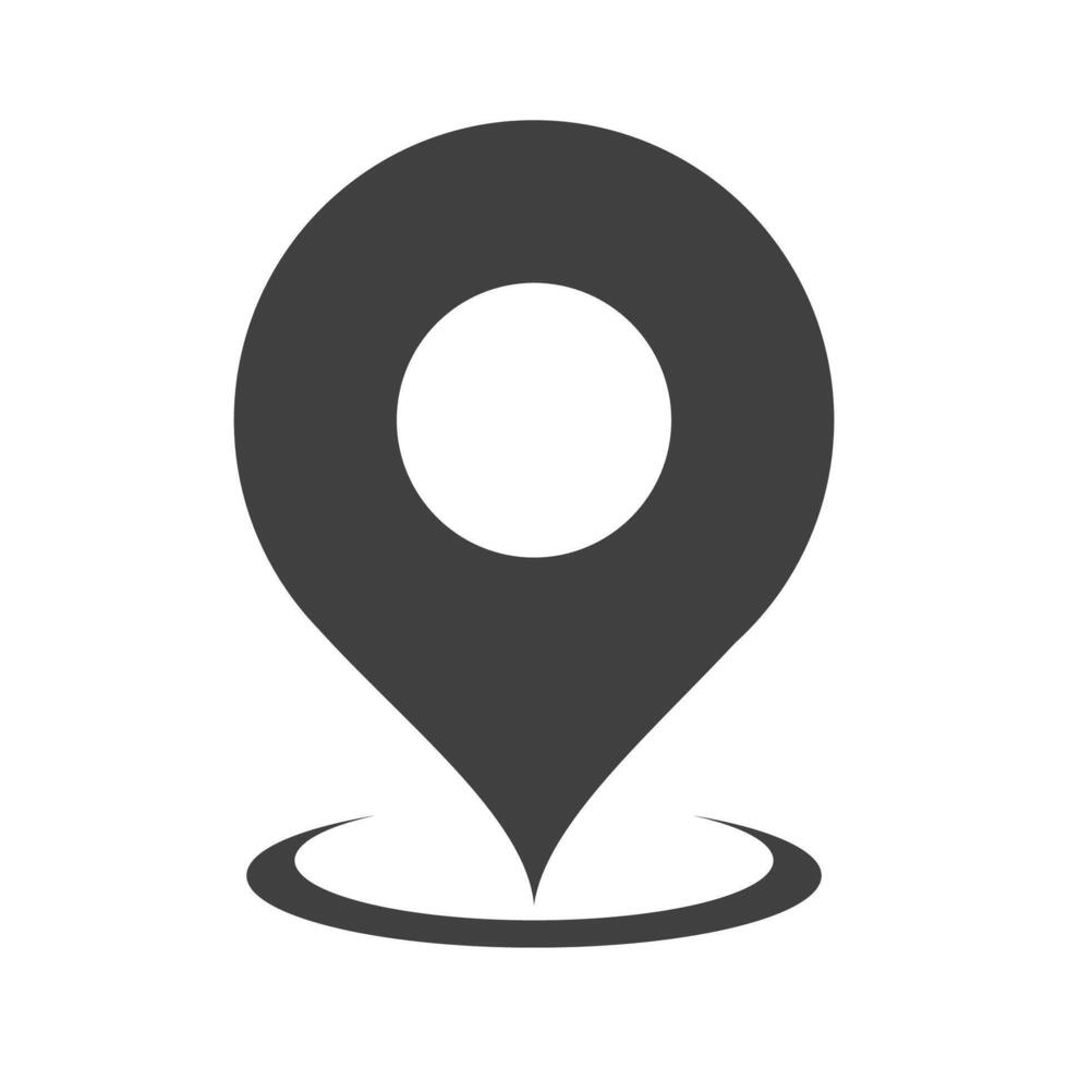 Map pin location icon vector