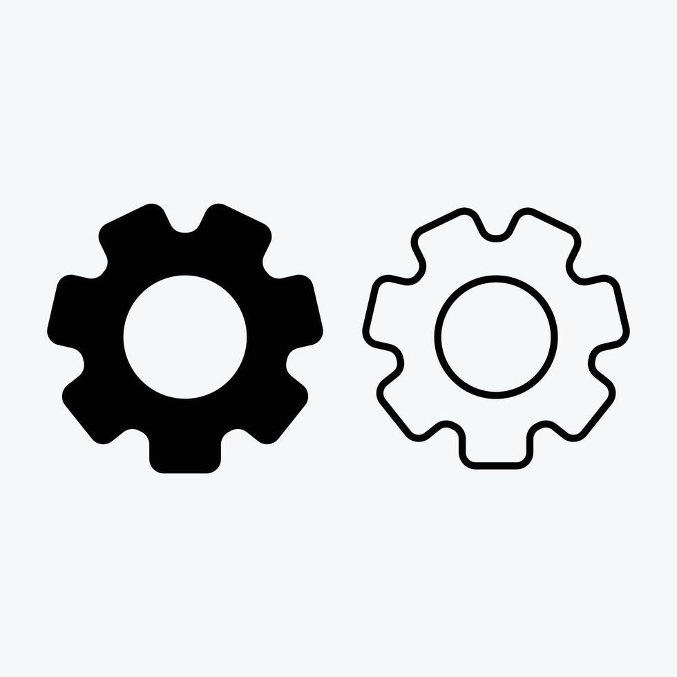 Gear Wheel Icon vector