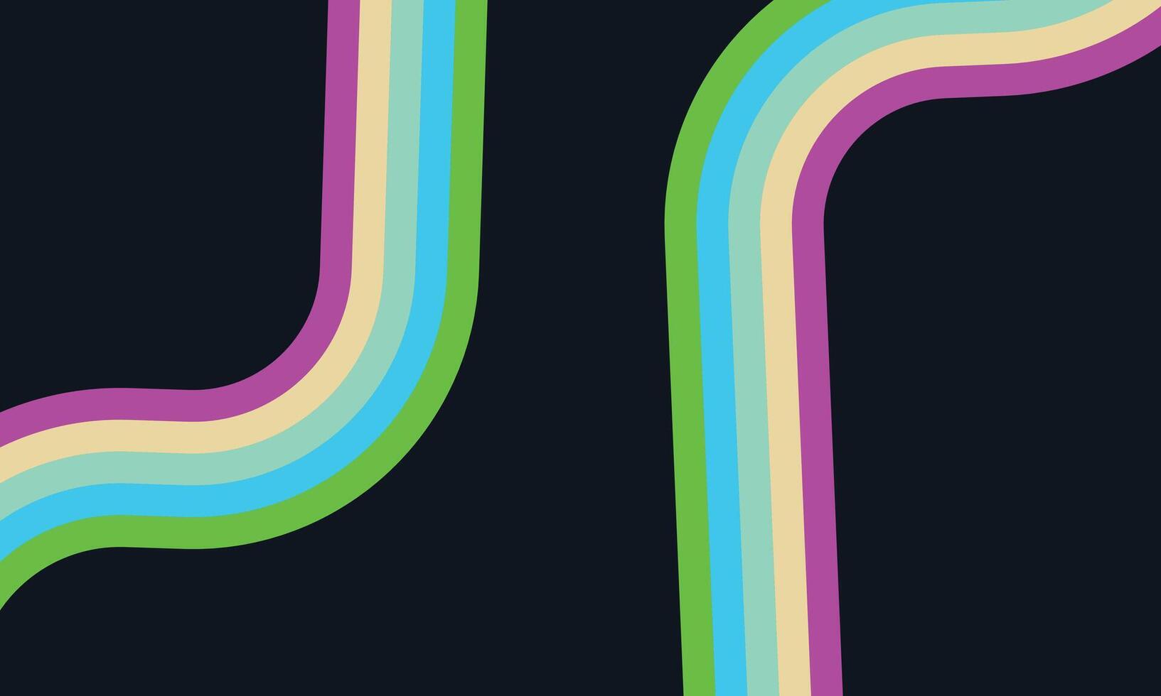 Web banner design abstract colorful background vector