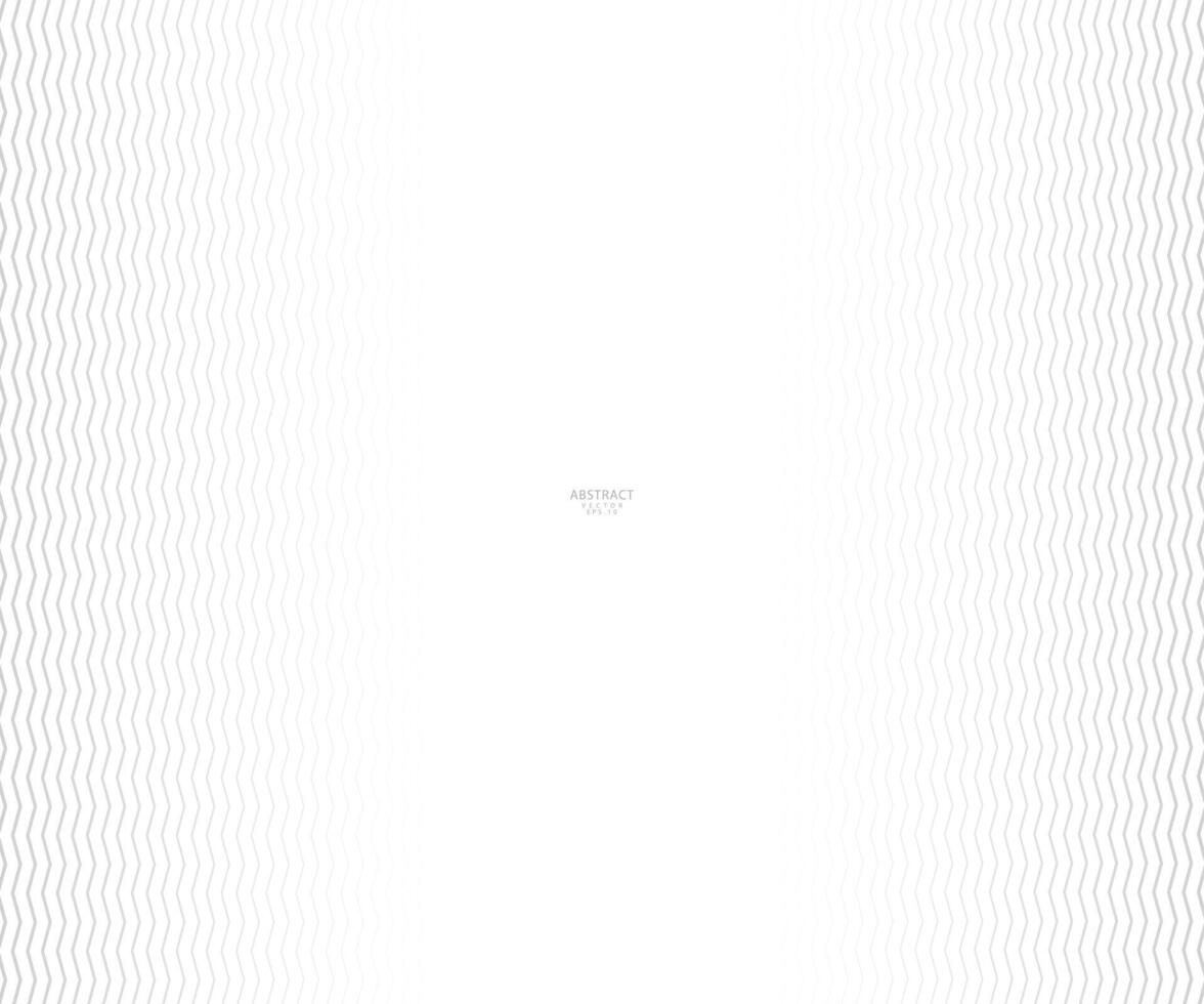 Wave, zigzag lines pattern. Black wavy line on white background. Texture - illustration vector