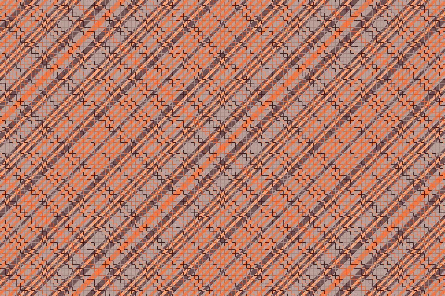 Tartan plaid pattern with texture. vector