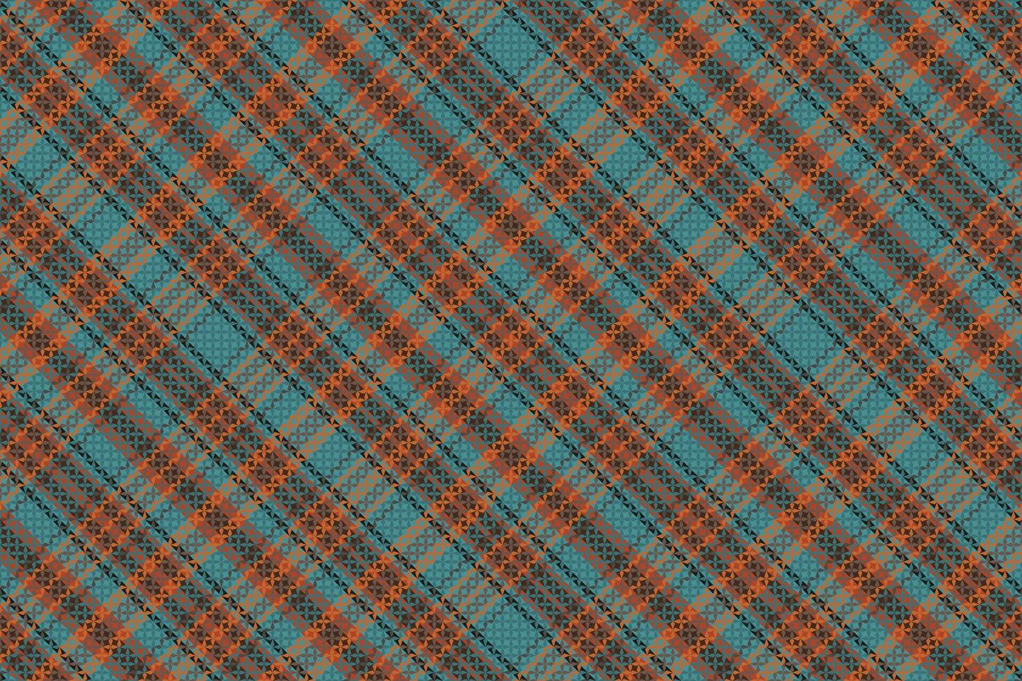 Tartan plaid pattern with texture. vector