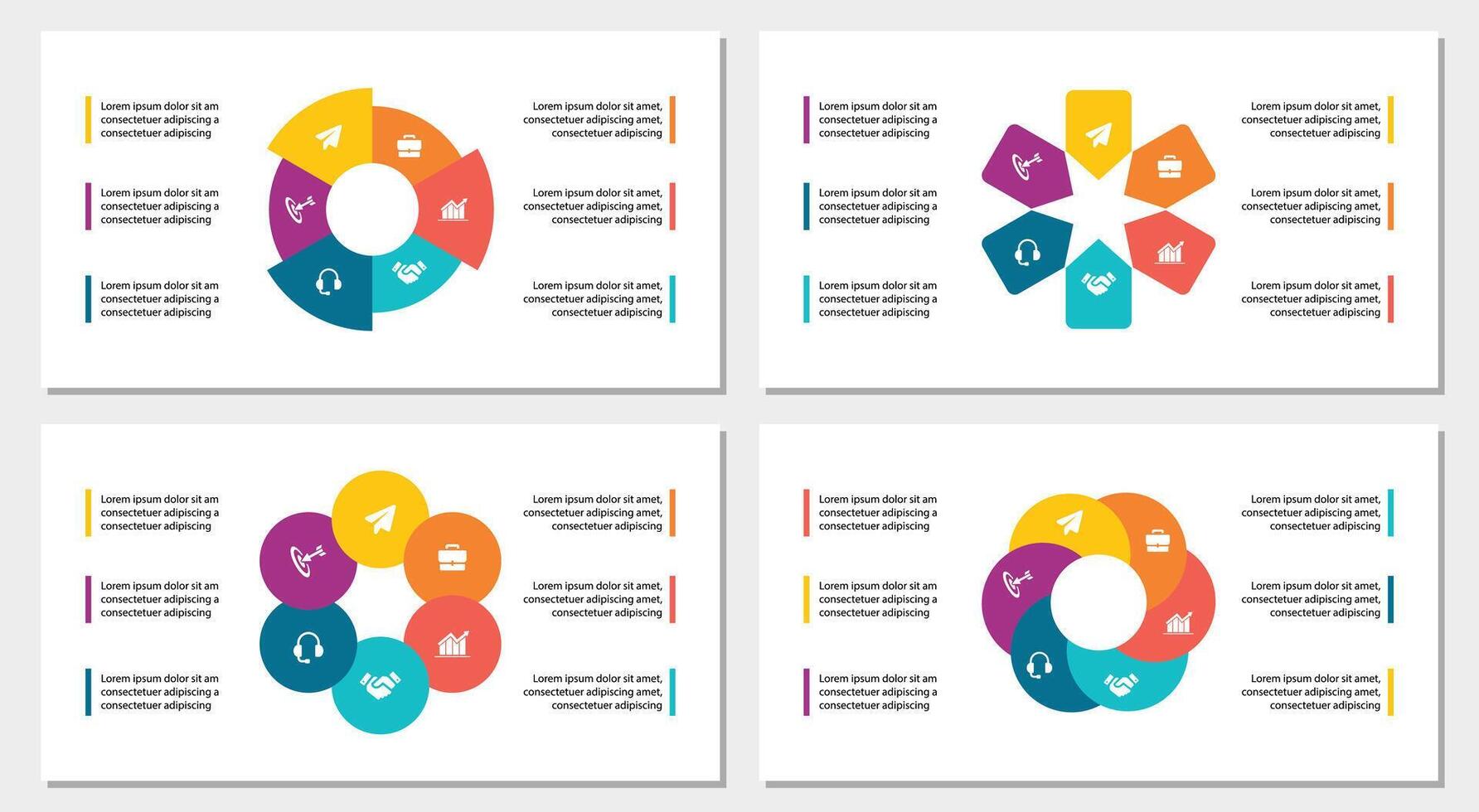 infographic design template vector