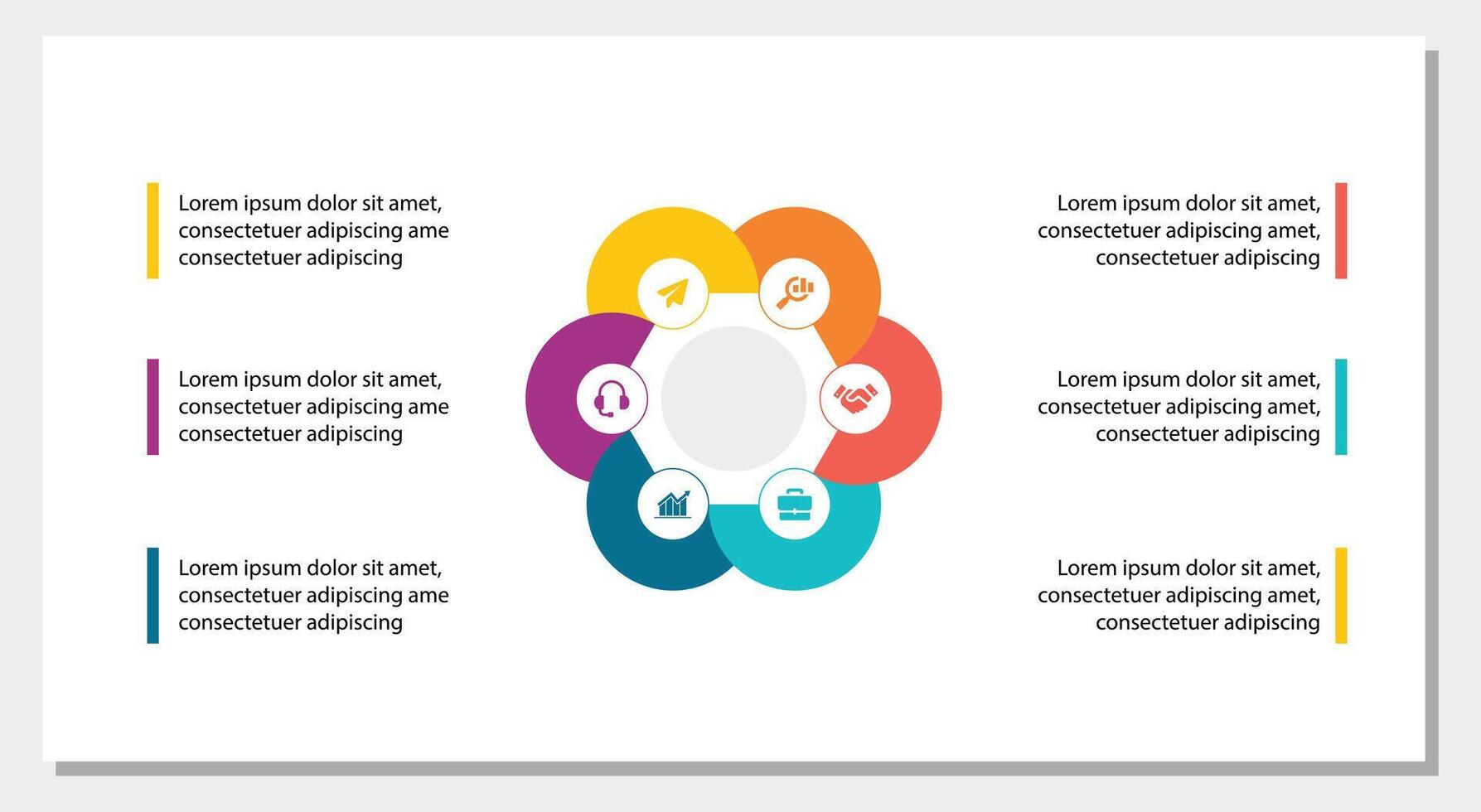 infographic design template vector