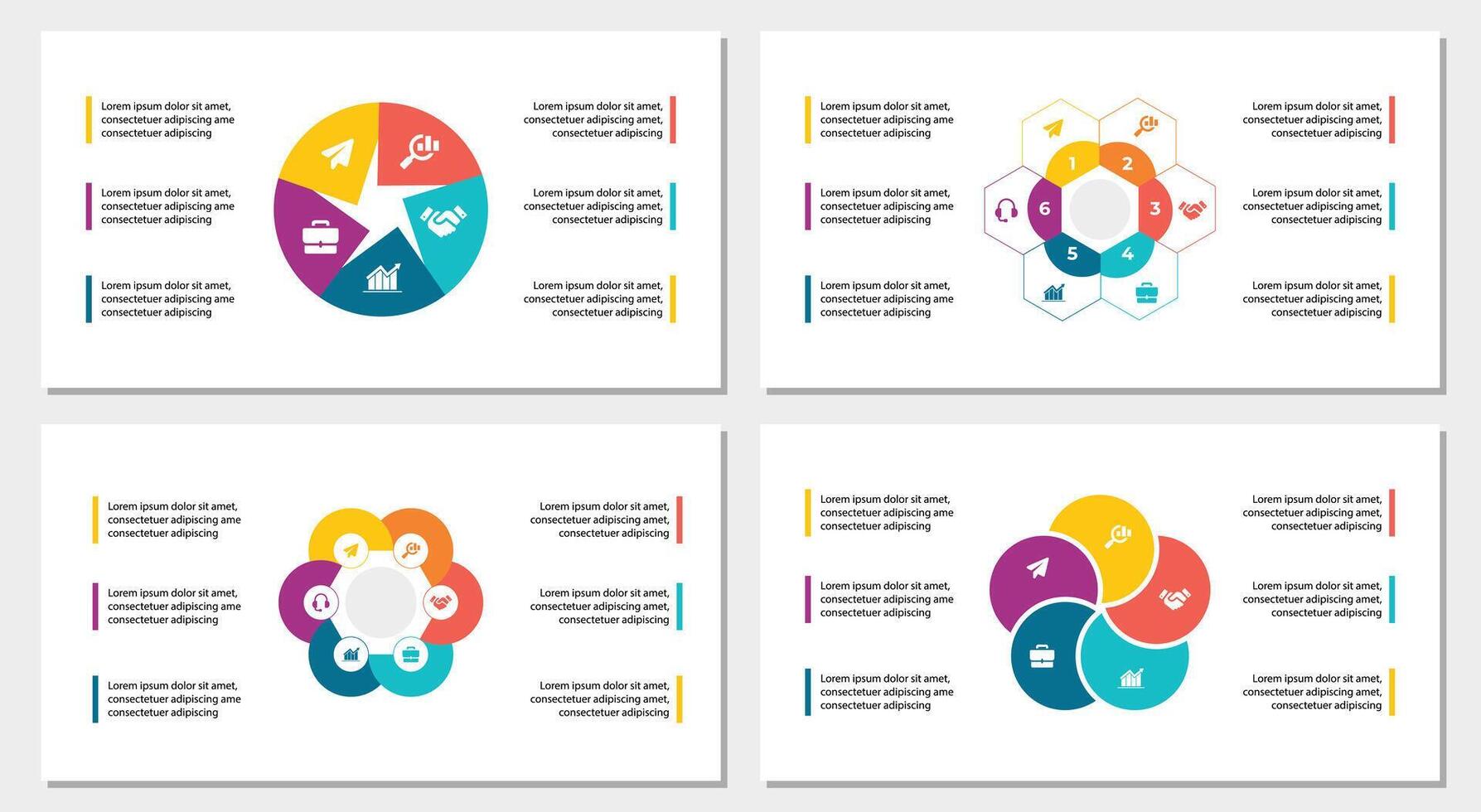 infographic design template vector