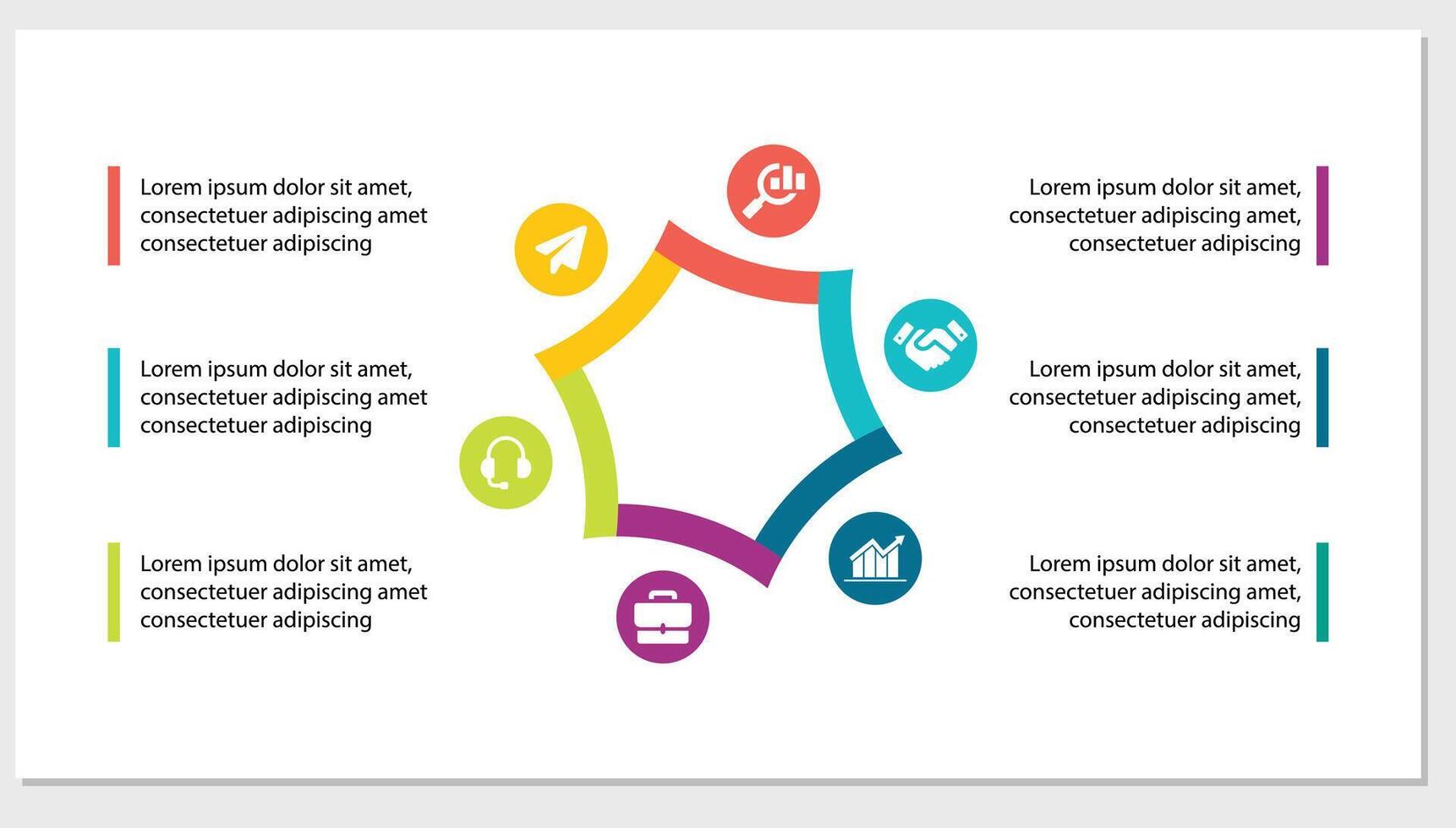 infographic design template vector