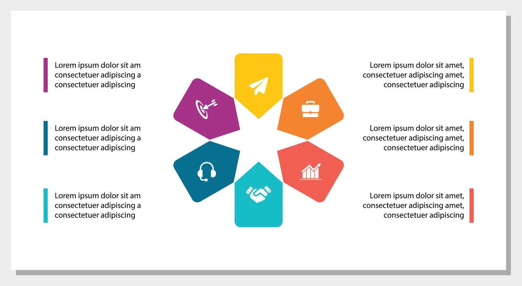 infographic design template vector