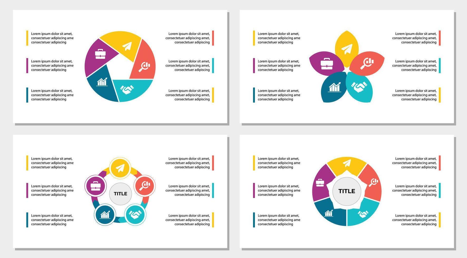 infographic design template vector
