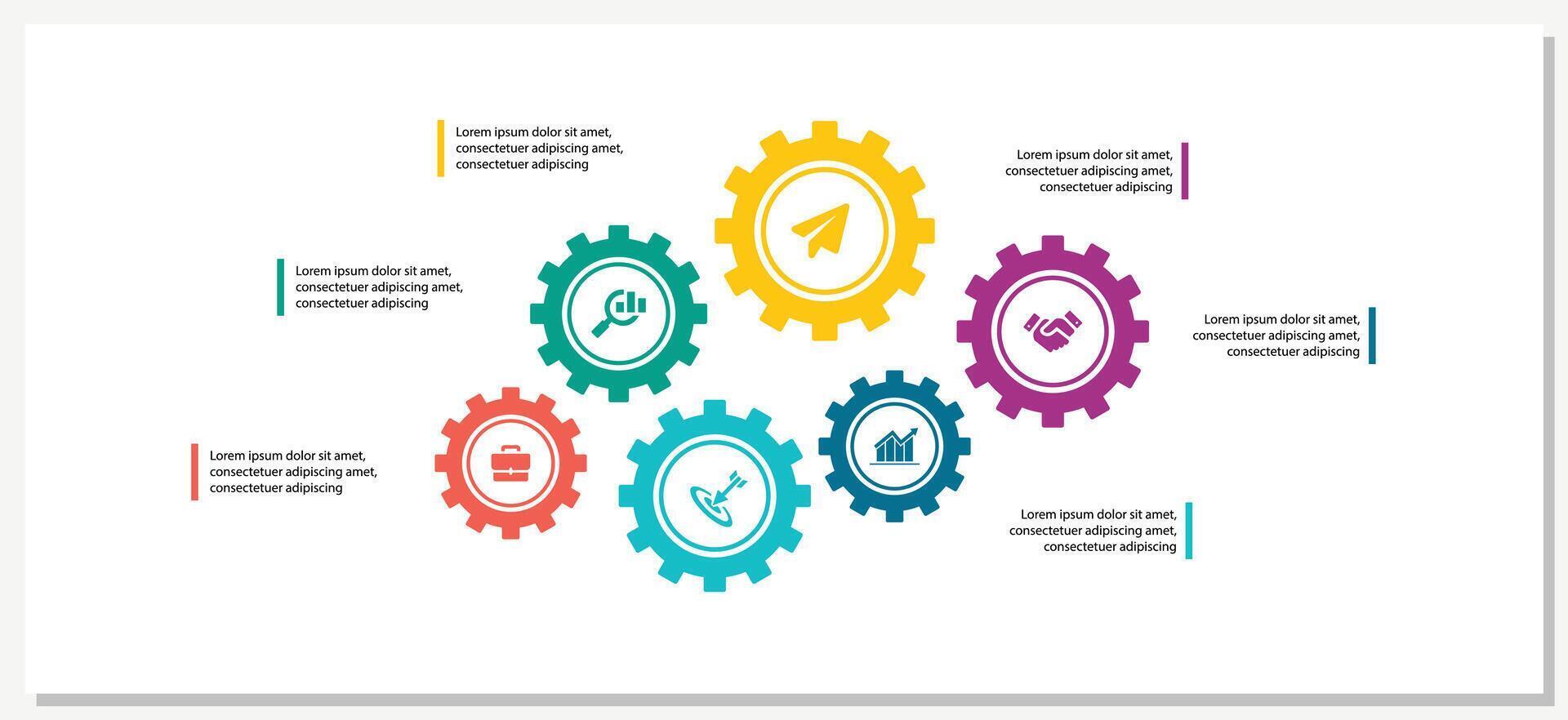 infographic design template vector