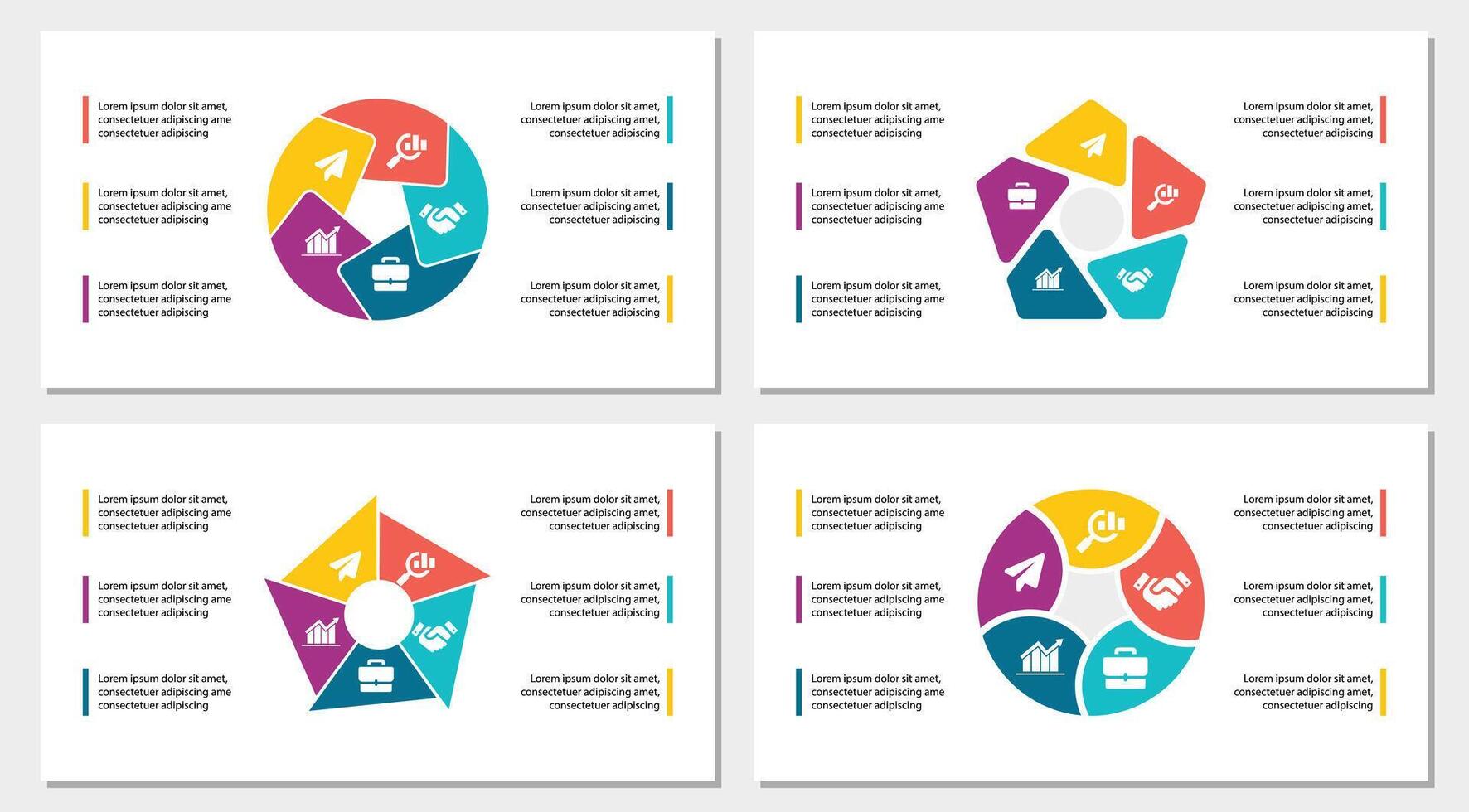 infographic design template vector