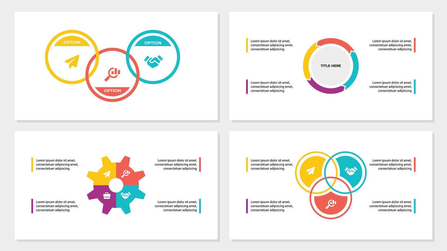 infographic design template vector