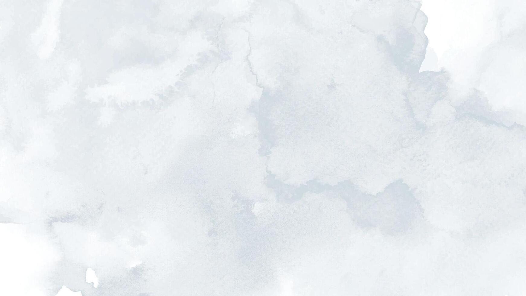 Abstract grey watercolor stain for background vector