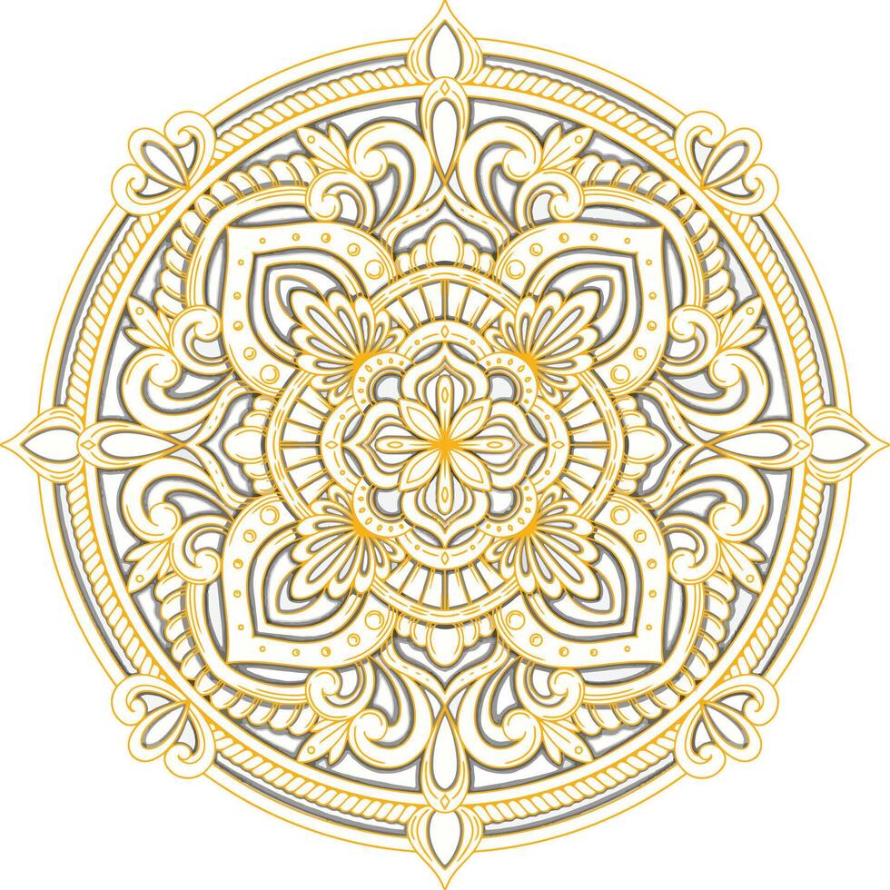 Mandala Simple Background vector