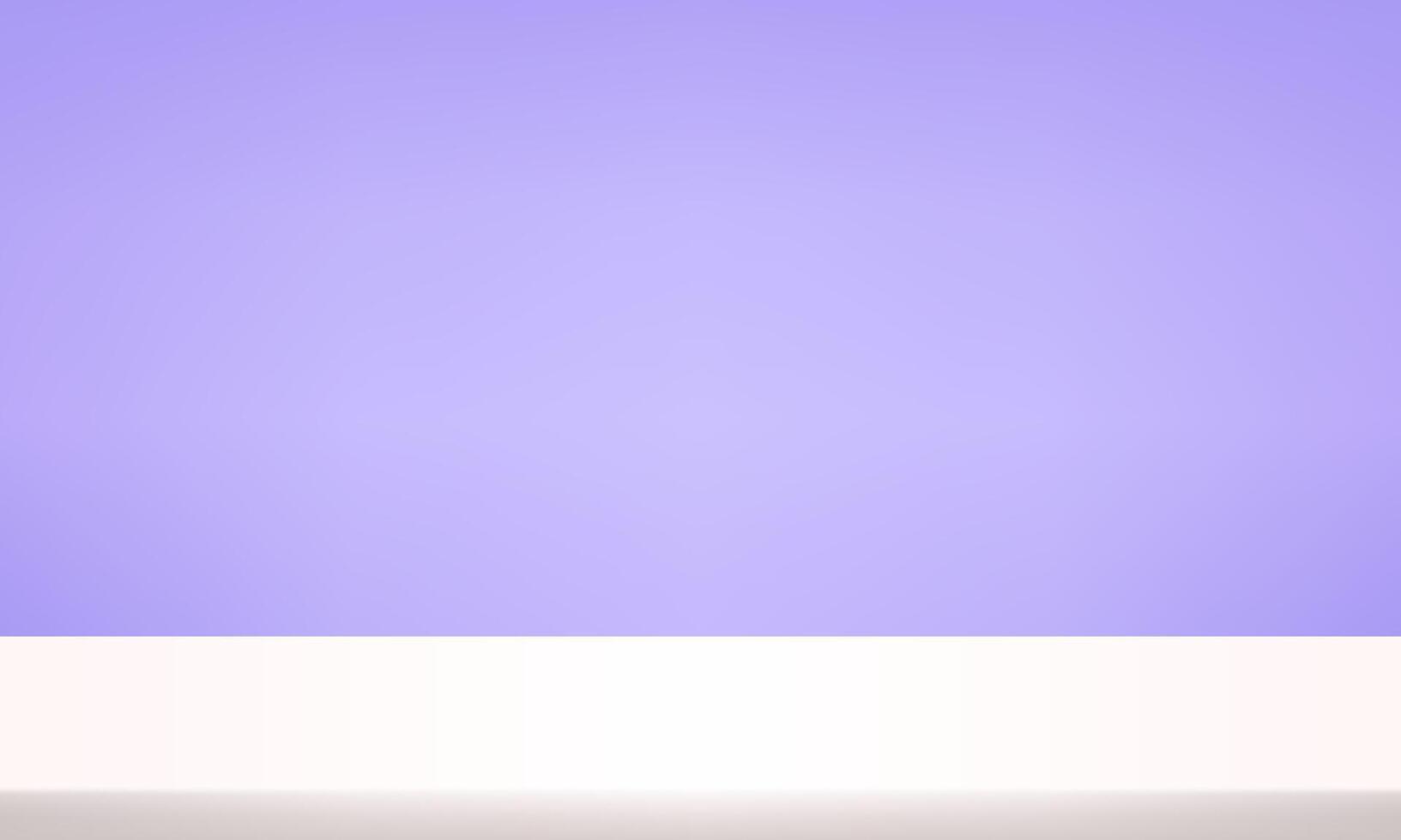 Pastel purple and white background. Space for selling products on the website. Business backdrop. Empty room with spotlight effect. illustration. vector